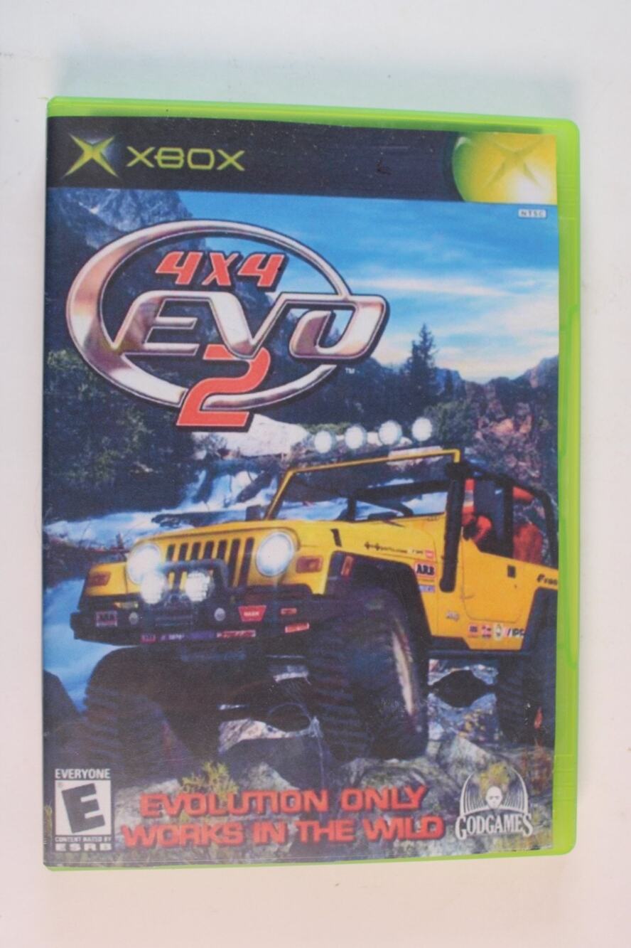 4x4 EVO 2 (Microsoft Xbox, 2001) W/ Manual, Tested/Works